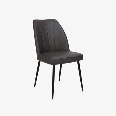 Woods Furniture Walton Dining Chair - Slate Grey Set of 2