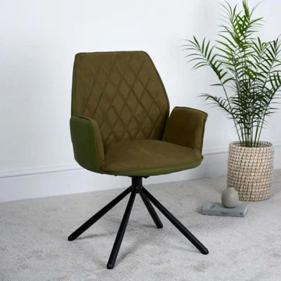 Woods Furniture Twist Dining Chair - Moss