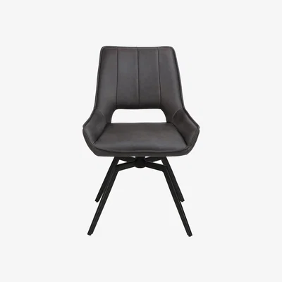 Woods Furniture Lily Dining Chair - Slate Grey Set of 2