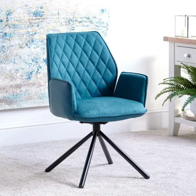Woods Furniture Twist Teal Dining Chair