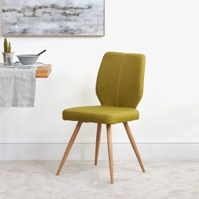 Woods Furniture Pier Dining Room Chairs - Green Set of 2