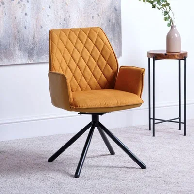 Woods Furniture Twist Mustard Dining Chair
