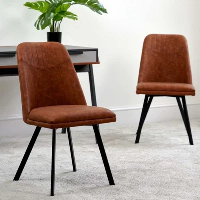 Woods Furniture Jaden Set of 2 Dining Chairs - Tan