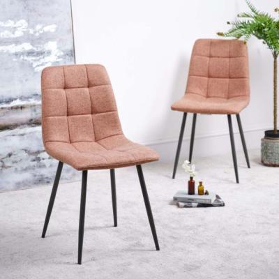 Woods Furniture Orbit Dining Chair Terracotta Set of 2