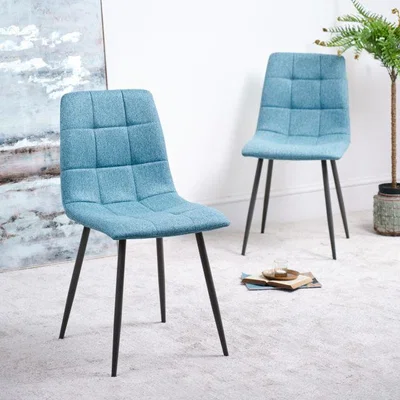 Woods Furniture Orbit Blue Dining Chairs - Set of 2
