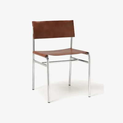Westwing Leather Dining Chair Jordan
