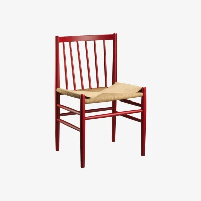 Westwing Handwoven Beech Wood Dining Chair J80