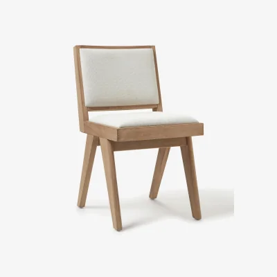 Westwing Upholstered Wooden Dining Chair Sissi