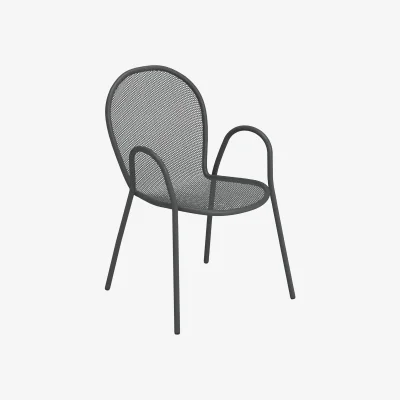 Westwing Stackable Garden Chair Ronda with Armrests