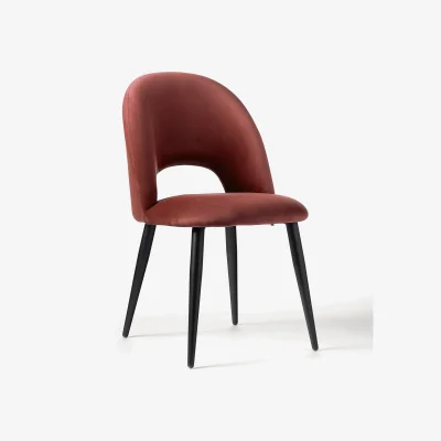 Westwing Velvet Upholstered Chair Rachel