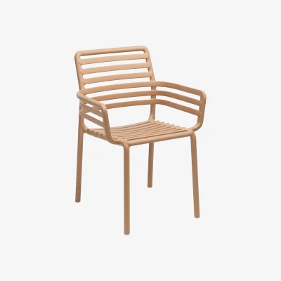 Westwing Stackable Garden Chair Doga with Armrests