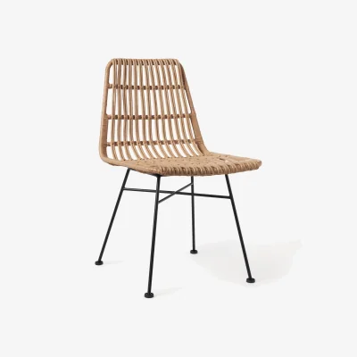 Westwing Polyrattan Dining Chairs Costa, Set of 2