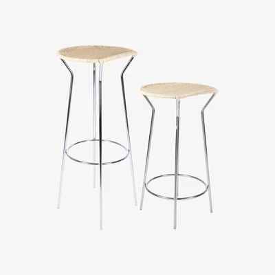 Amara Horm & Casamania - Bar Natural Wicker Stool - 62cm