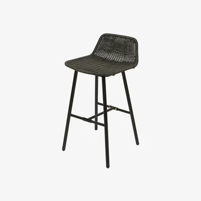 Amara AMARA Outdoors - Outdoor Wicker Bar Chair - Set of 2