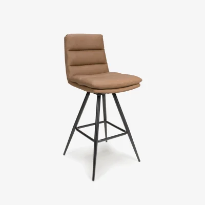 Arighi Bianchi Bay Ridge Swivel Bar Stool, Brown