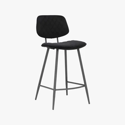 Barker and Stonehouse Archer Bar Stool, Black