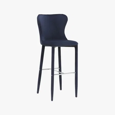 Barker and Stonehouse Howell Velvet Bar Stool