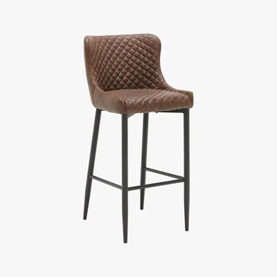 Barker and Stonehouse Rivington Upholstered Bar Stool