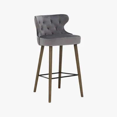 Barker and Stonehouse Swail Barstool, Grey