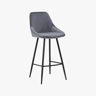 Barker and Stonehouse Southbury Bar Stool, Grey