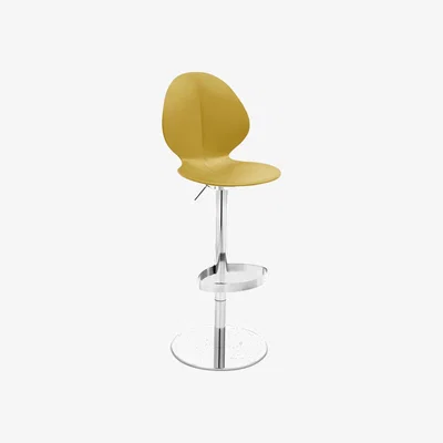 Barker and Stonehouse Calligaris Basil Barstool, Yellow | Barker & Stonehouse