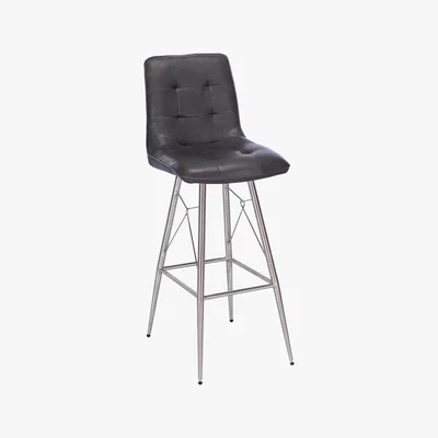 Barker and Stonehouse Laurel Barstool, Dark Grey