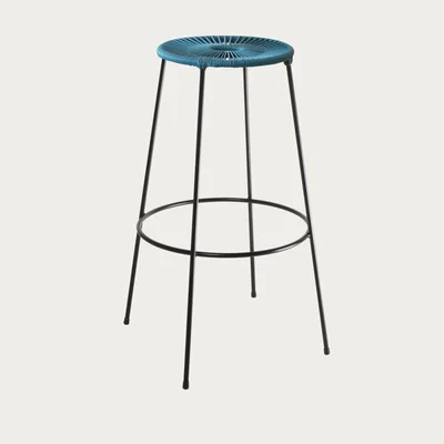 Bombinate.com Petroleum Blue Acapulco Barstool - High