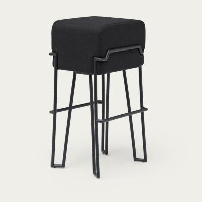 Bombinate.com Black Felt Bokk Bar - Set The Bar High With This Stylish Stool