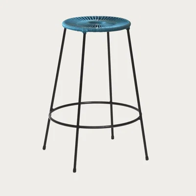 Bombinate.com Petroleum Blue Acapulco Barstool - Medium