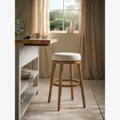 Cox and Cox Swivel Counter Stool