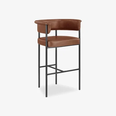 Cult Furniture Roane Bar Stool, Vintage Tan