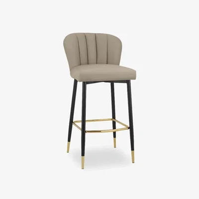 Cult Furniture £20  Off   Tribeca Bar Stool, Taupe