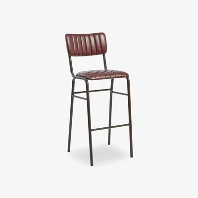 Cult Furniture Gibson Stackable Bar Stool, Vintage Red