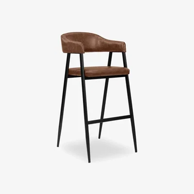 Cult Furniture Presley Bar Stool, Vintage Tan