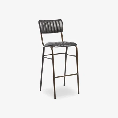 Cult Furniture Gibson Stackable Bar Stool, Vintage Black