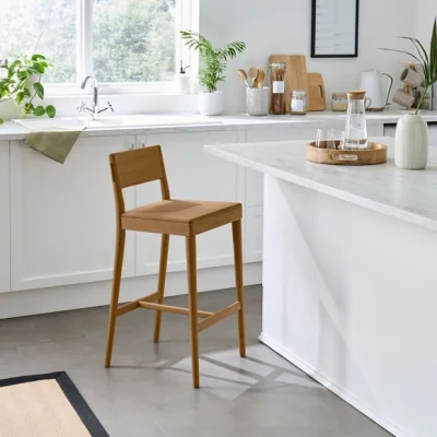 Dunelm Dorothea Barstool, Oak