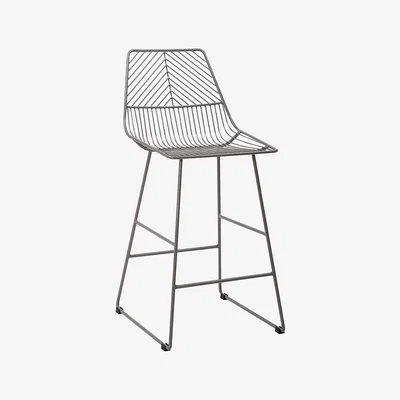 Dunelm Sienna Bar Stool Grey