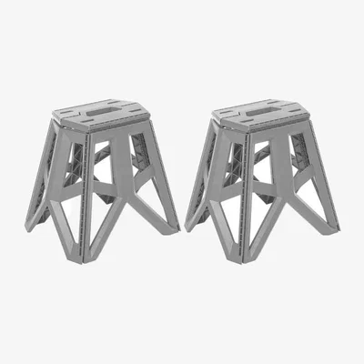 Dunelm Keeeper Tom Set of 2 Folding Stools