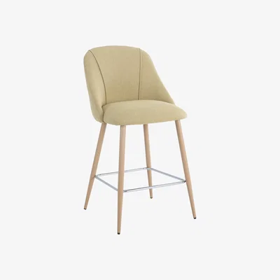 Dunelm Luna Bar Stool Ochre