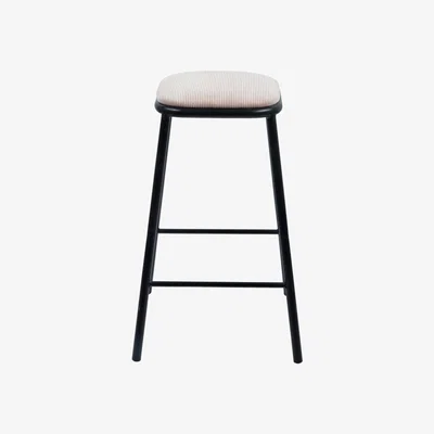 Dunelm Aston Cord Bar Stool Blush