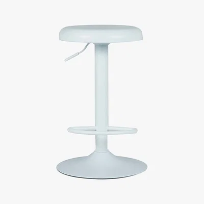 Dunelm Falcon Bar Stool - White White