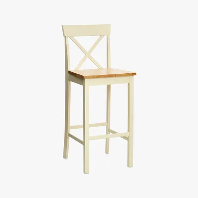 Dunelm Salisbury Cream Bar Chair Cream