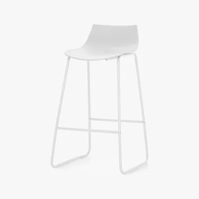 Dunelm Larkyn Bar Stool White White