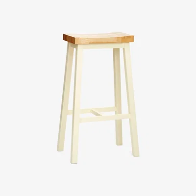 Dunelm Briston Bar Stool Cream Cream