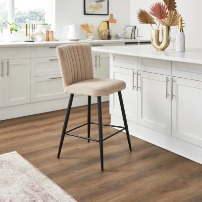 Dunelm Taylor Counter Height Stool, Velvet