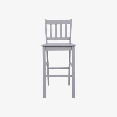 Dunelm Bromley Grey Bar Stool Grey