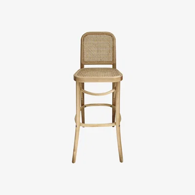 Dunelm Tulle Bar Stool Natural