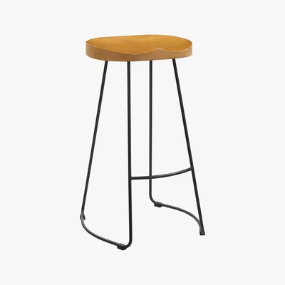 Dunelm Concorde Bar Stool Black