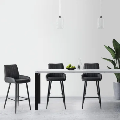 Dunelm Soho Bar Stool Black