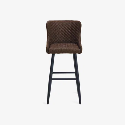Dunelm Montreal Bar Stool Brown